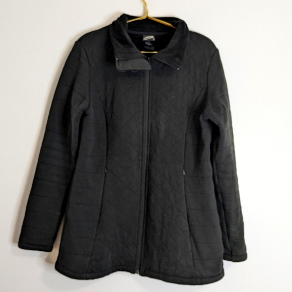 The North Face Large Black Artic Fleece‎ Lined Caroluna Jacket - Picture 1 of 11